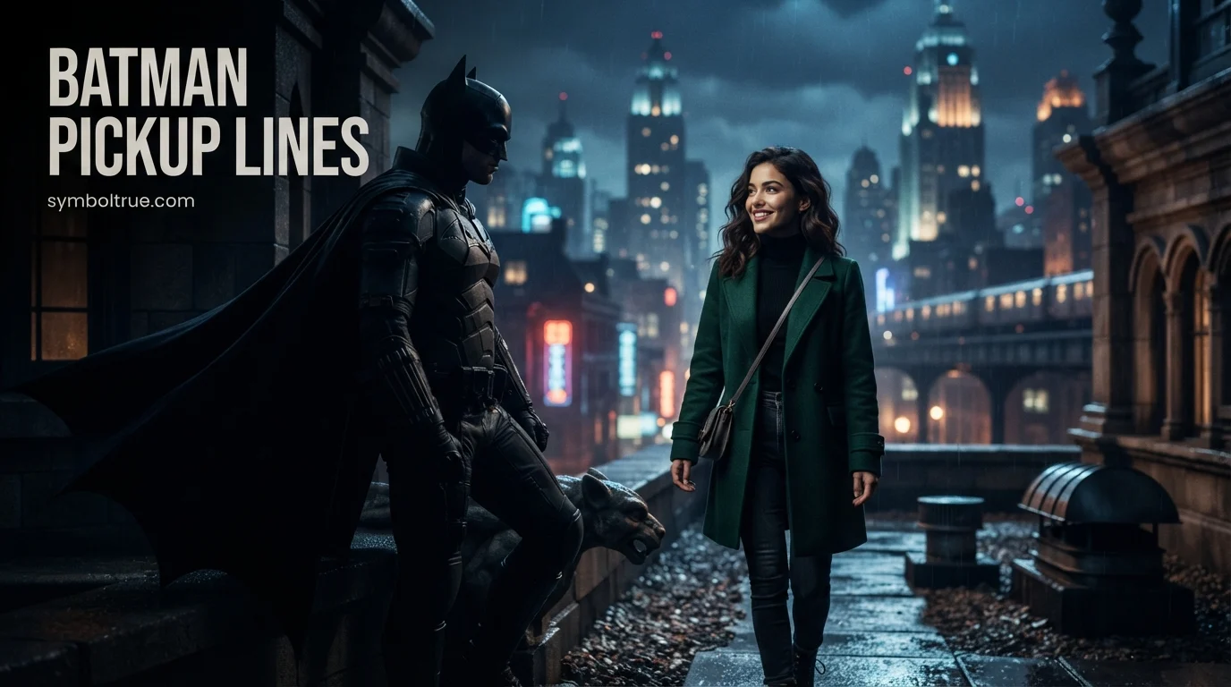 Batman Pickup Lines