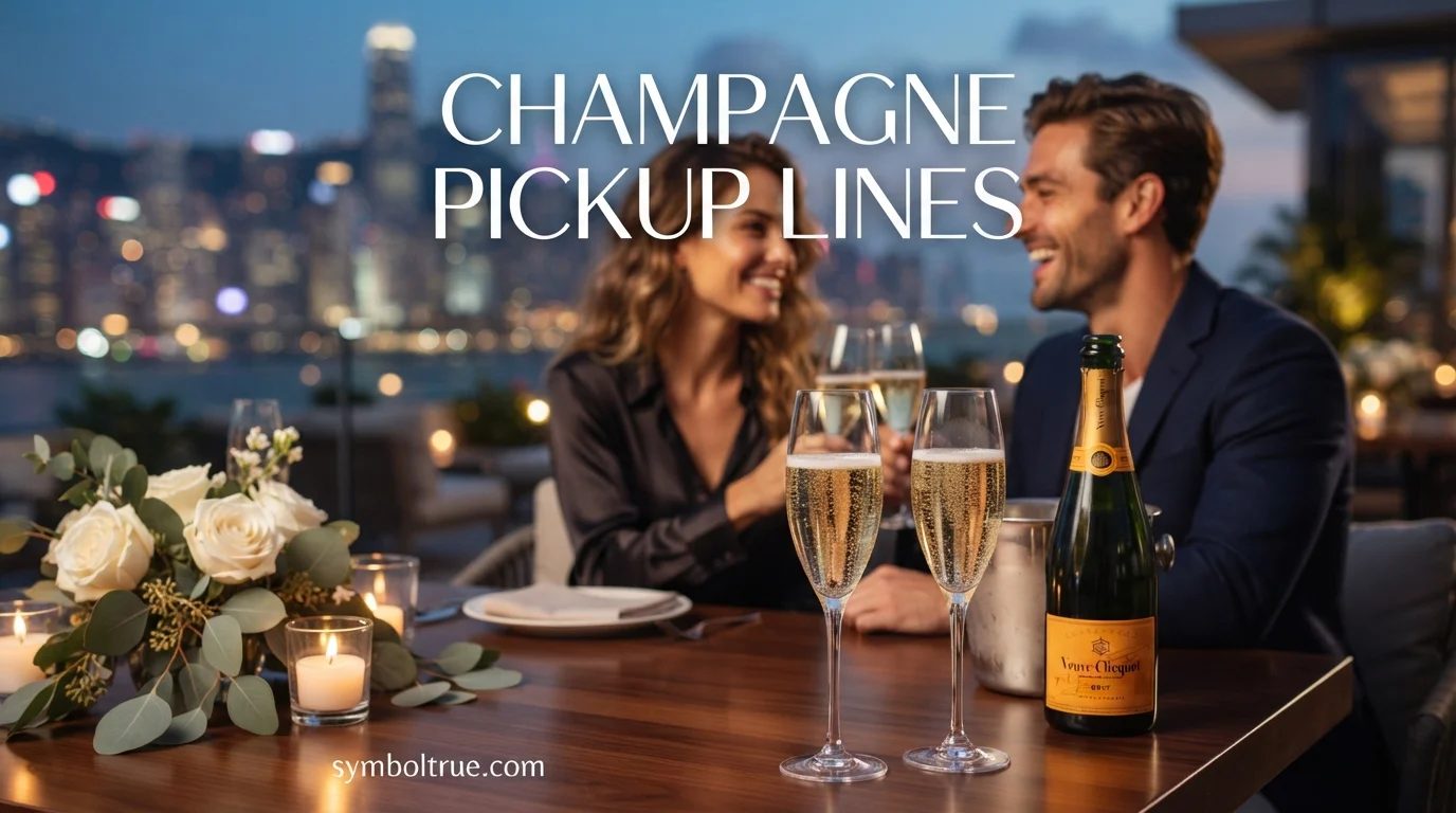 Champagne Pickup Lines
