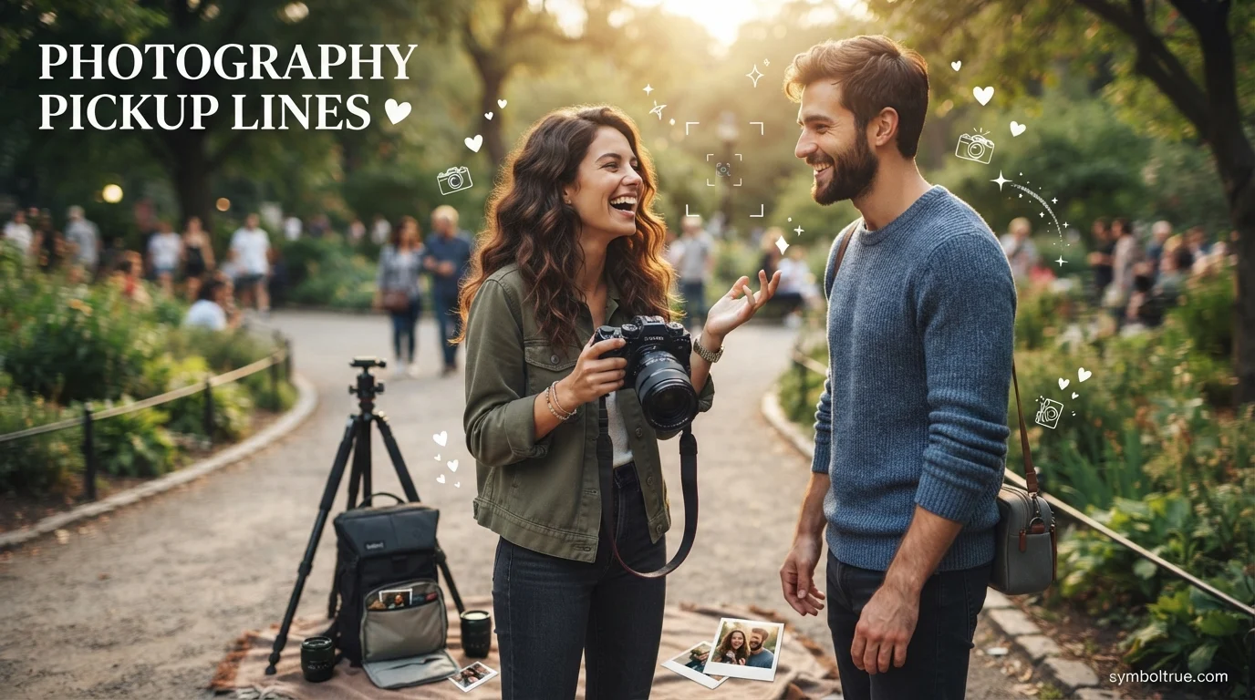Photography Pickup Lines