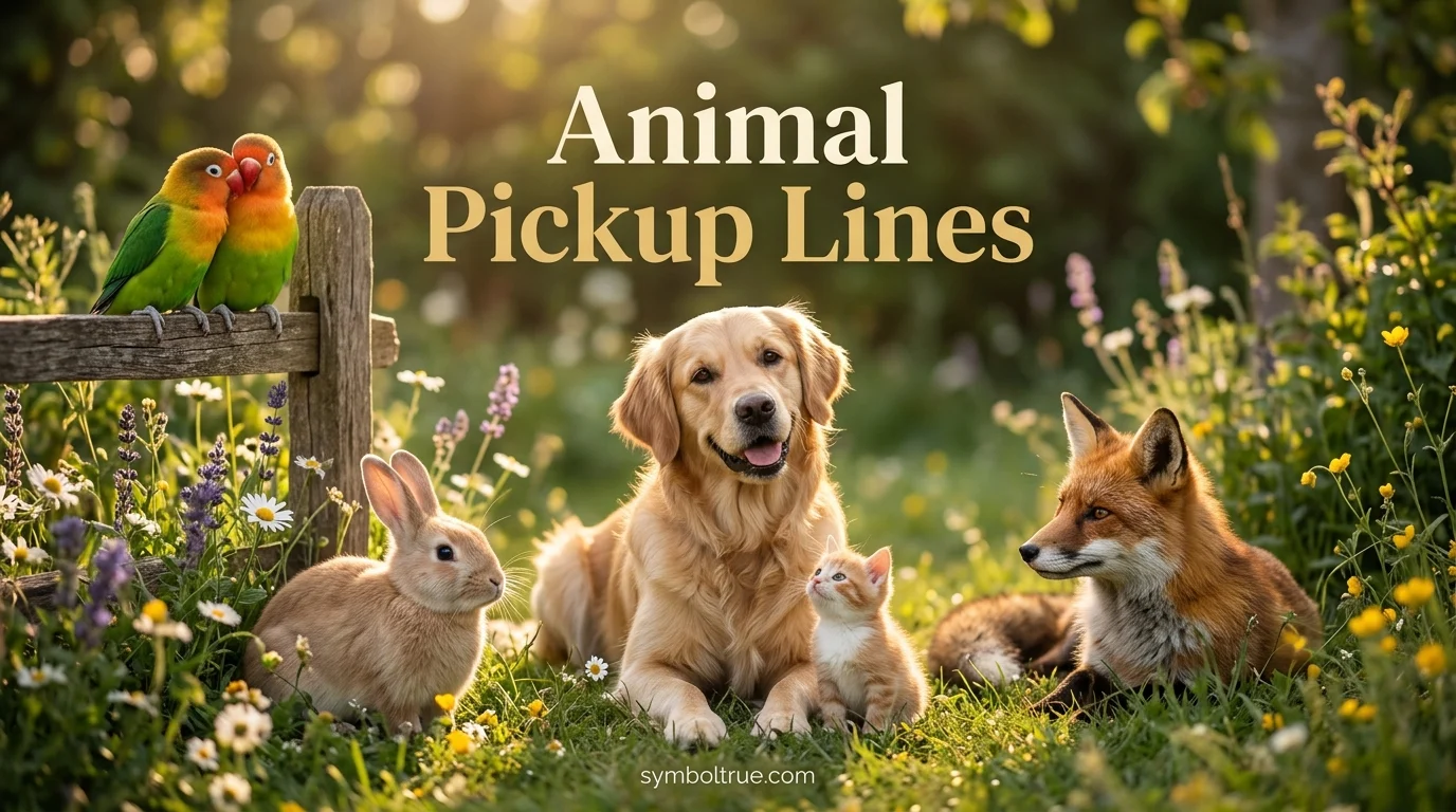 Animal Pickup Lines
