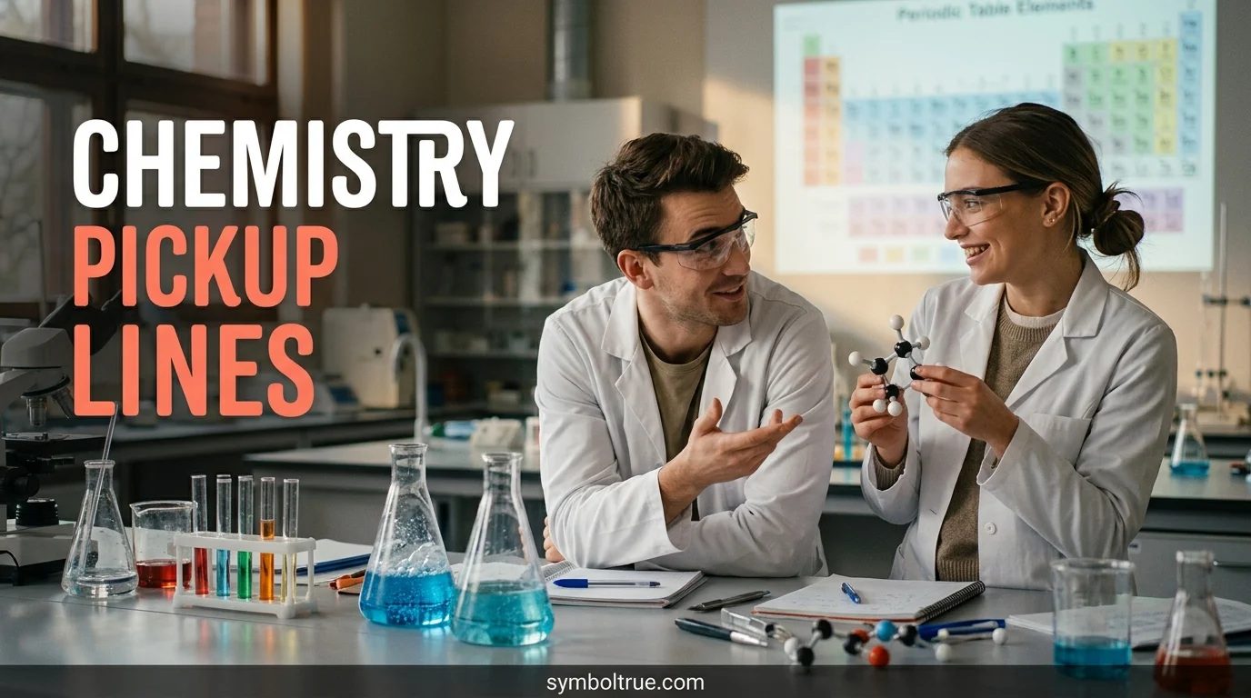 Chemistry Pickup Lines
