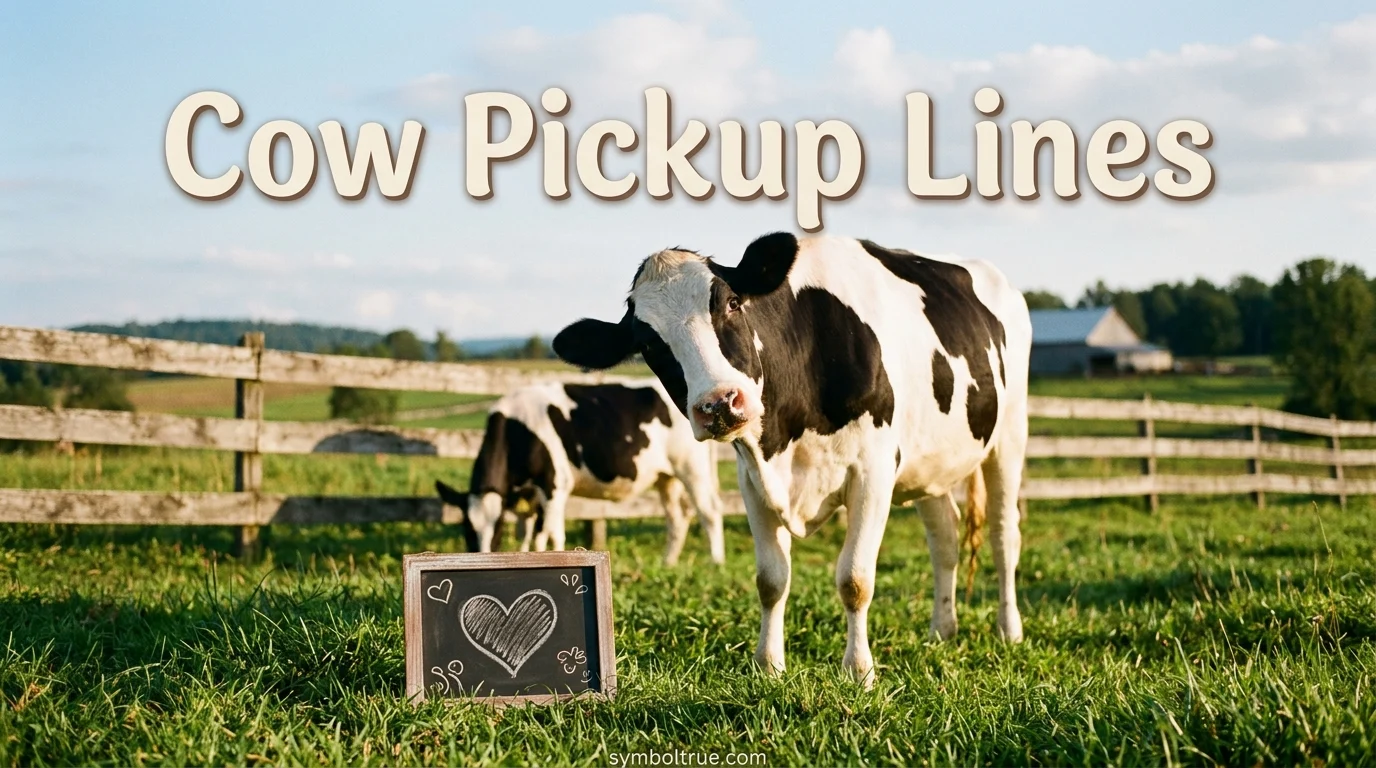 Cow Pickup Lines