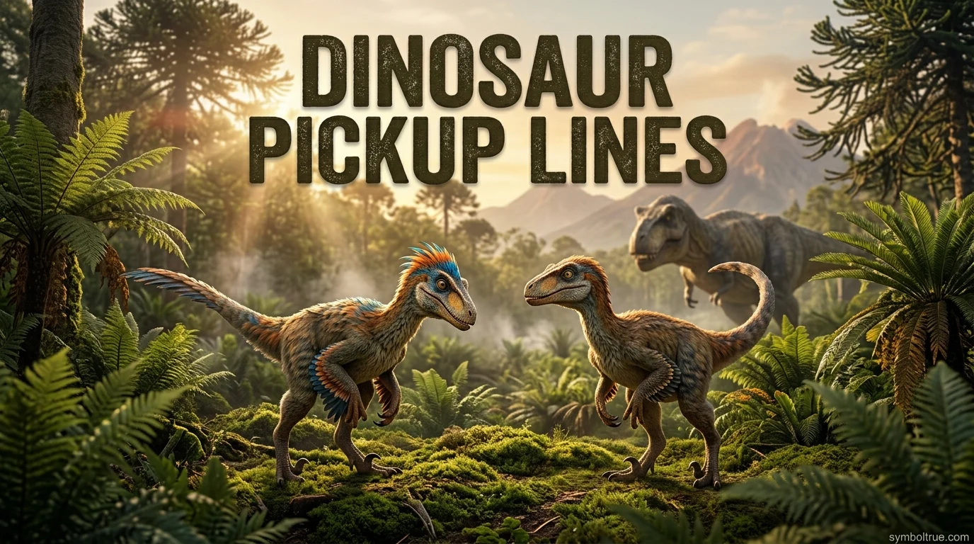 Dinosaur Pickup Lines