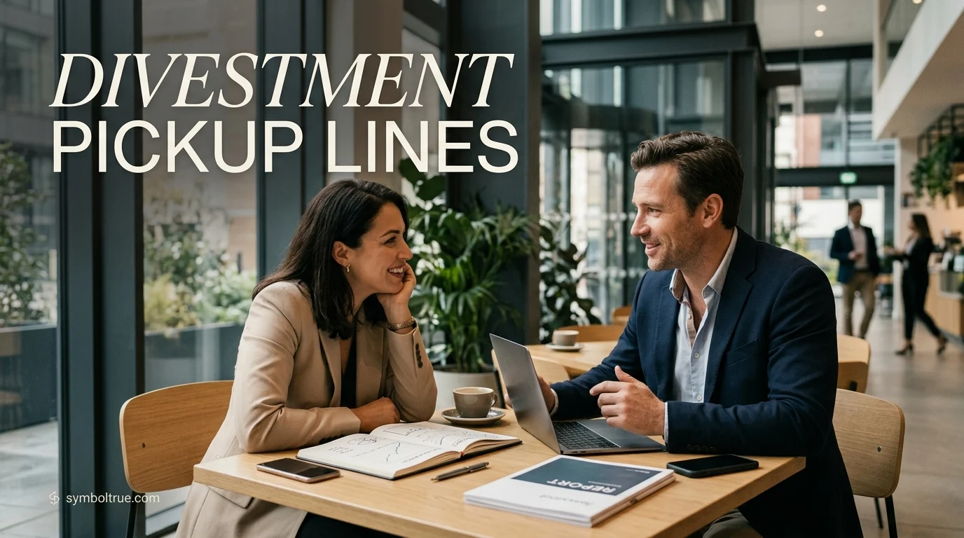Divestment Pickup Lines