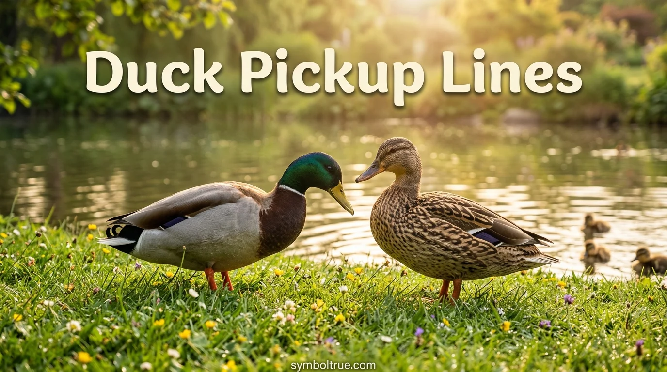 Duck Pickup Lines