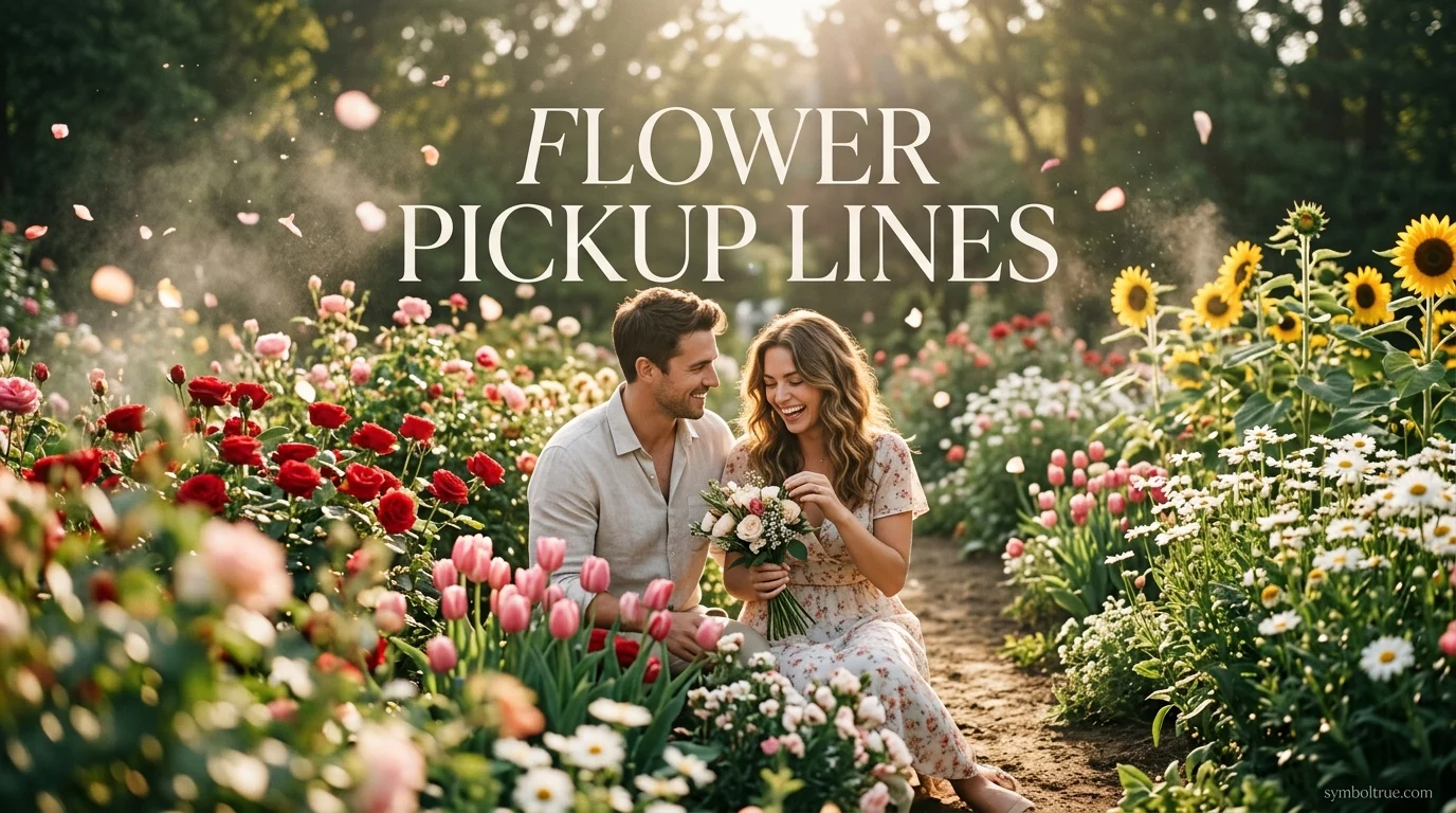 Flower Pickup Lines