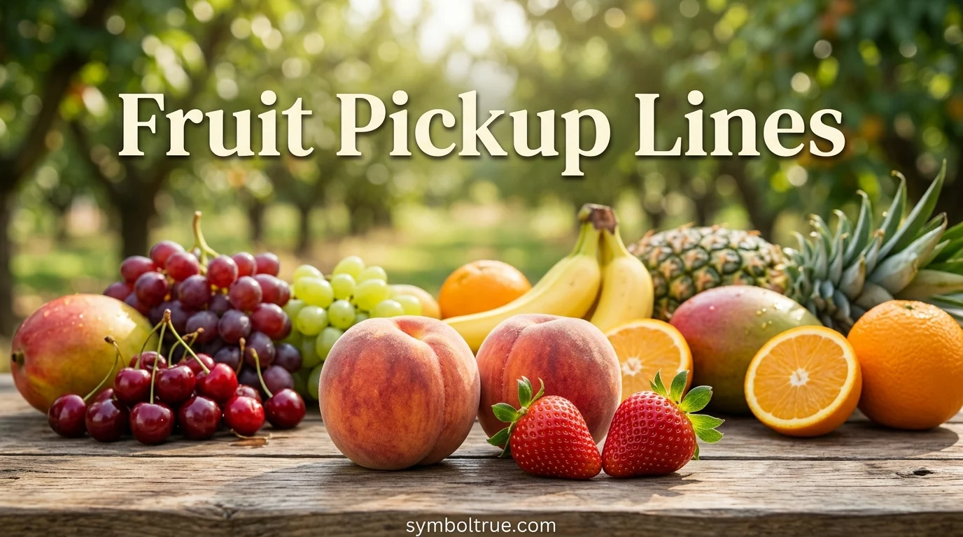 Fruit Pickup Lines