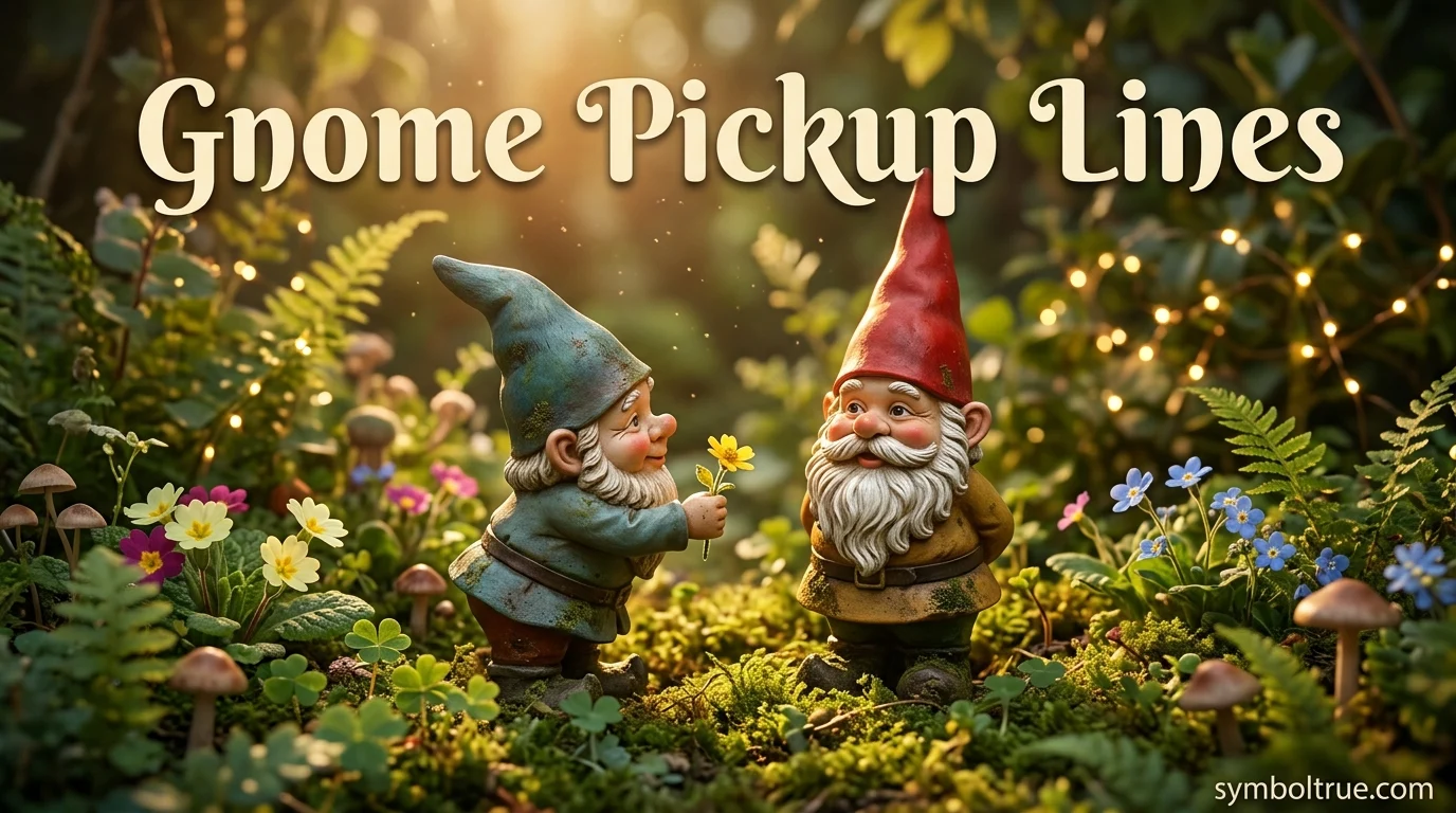Gnome Pickup Lines