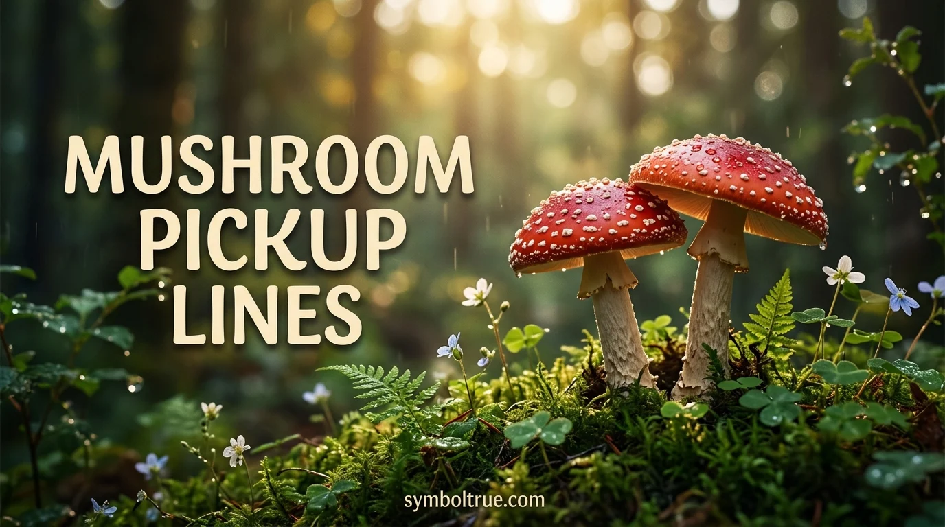 Mushroom Pickup Lines