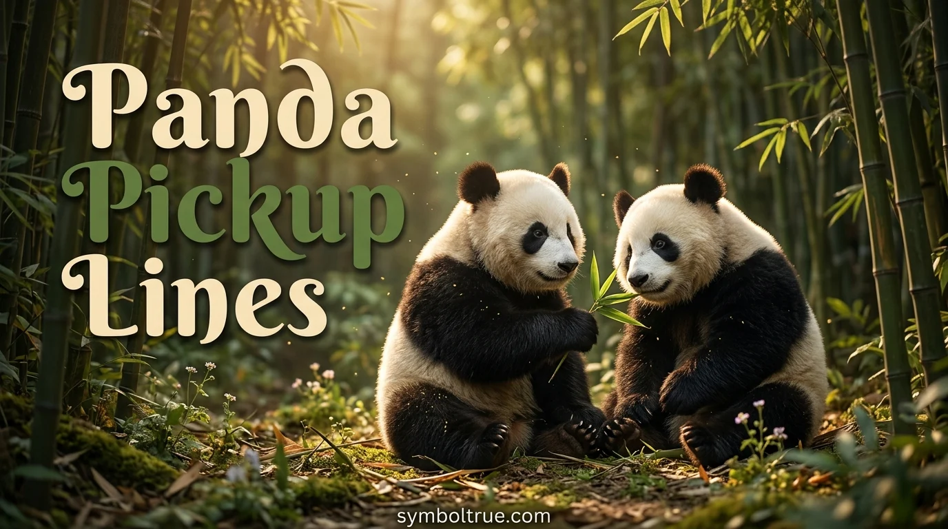 Panda Pickup Lines