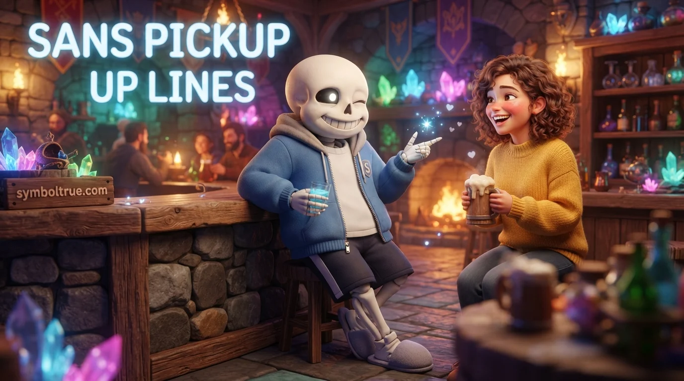 Sans Pickup Lines