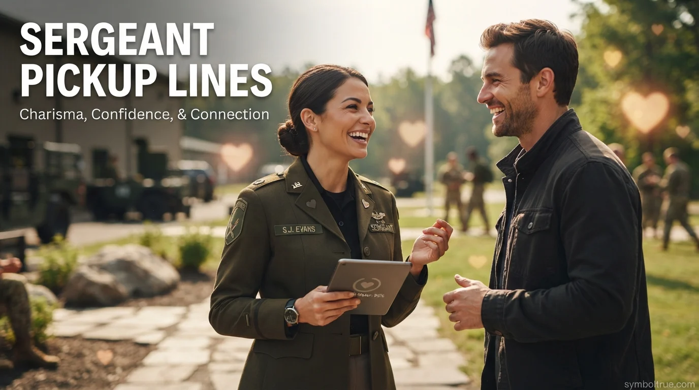 Sergeant Pickup Lines