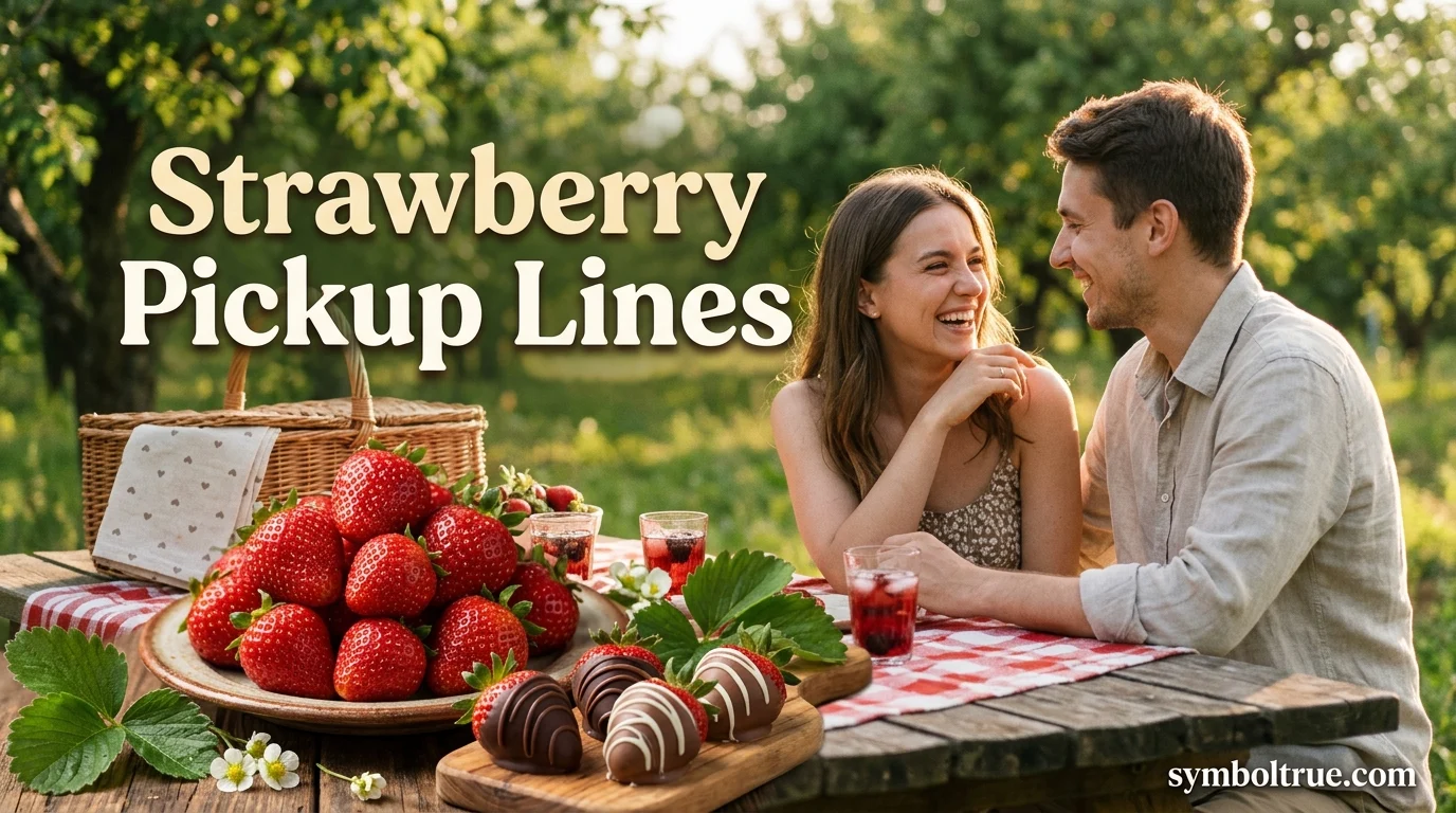 Strawberry Pickup Lines